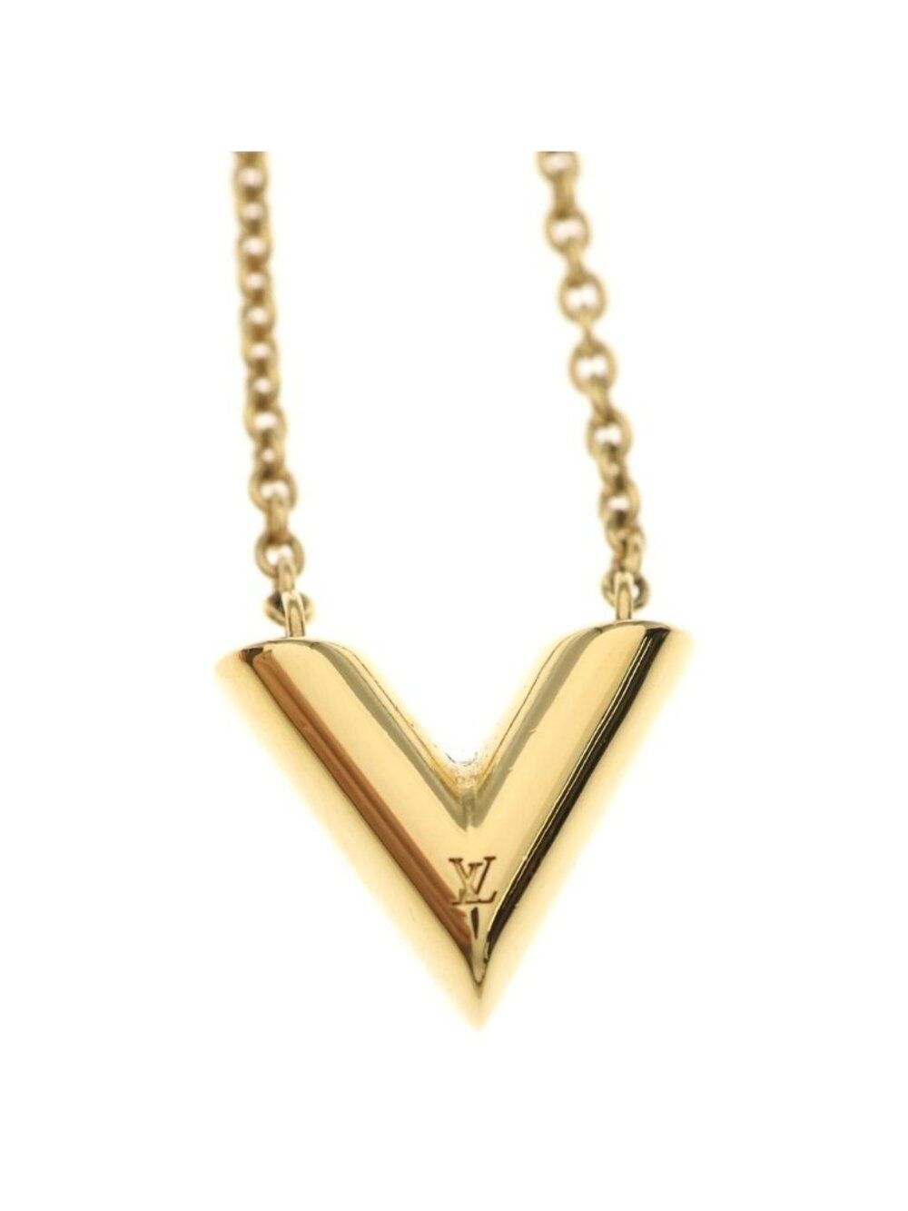 Louis Vuitton Essential Necklace Gold - Picture 3 of 6